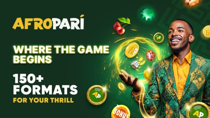 AfroPari unlocks world of thrills: explore Games section, bonuses, and player stories